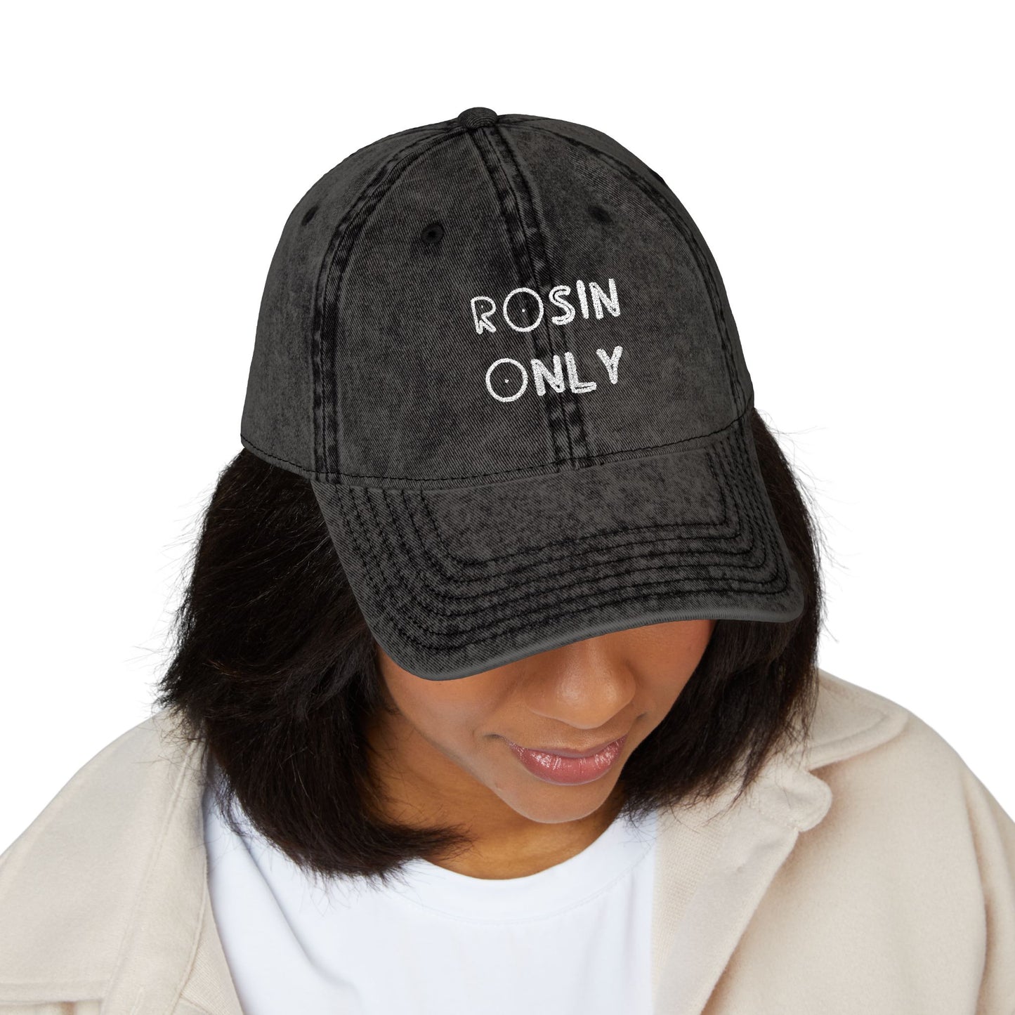 "R*sin Only" Vintage Embroidered Cap