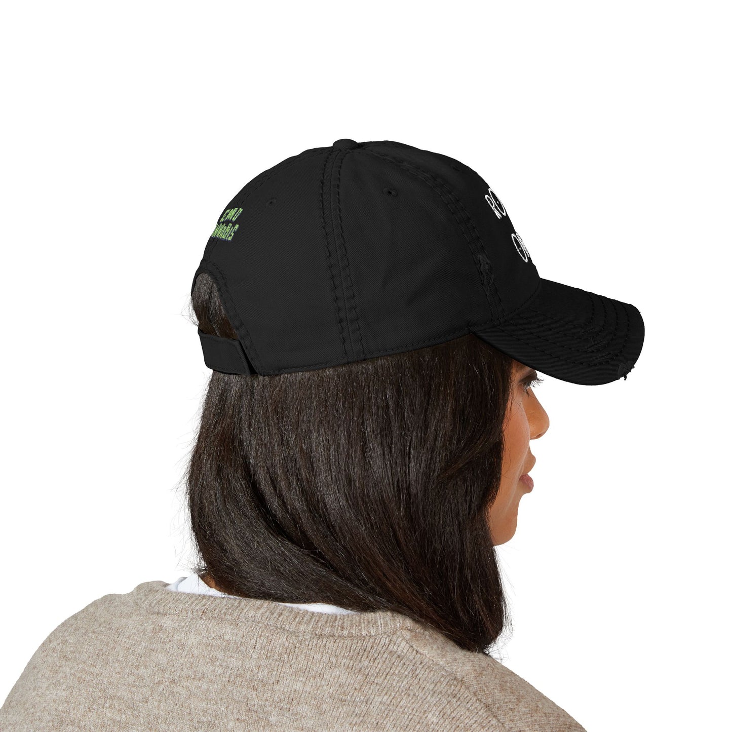 "R*sin Only" Embroidered Distressed Dad Hat