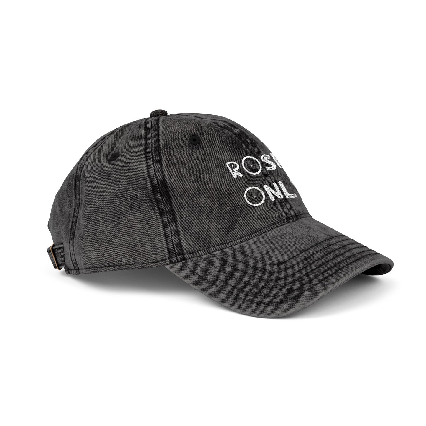 "R*sin Only" Vintage Embroidered Cap