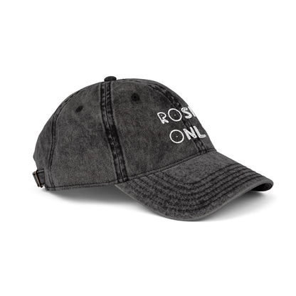 "R*sin Only" Vintage Embroidered Cap